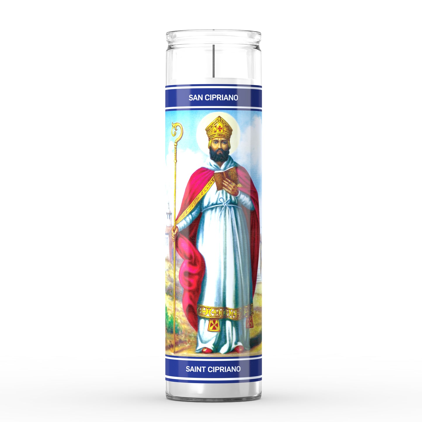 400mL Magic Light Religious Candle - Saint