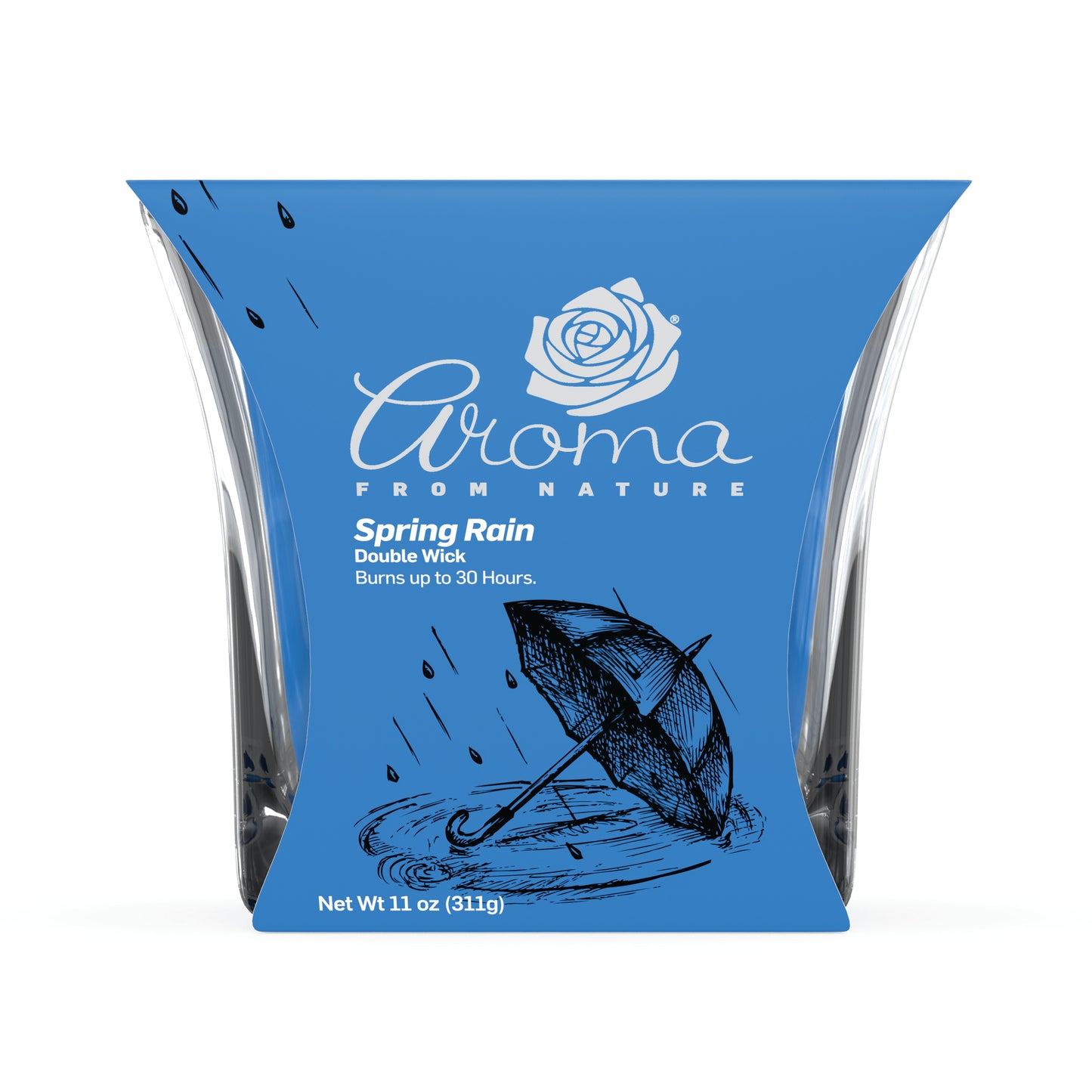 Aroma From Nature - 11 oz Scented Wax - Spring Rain