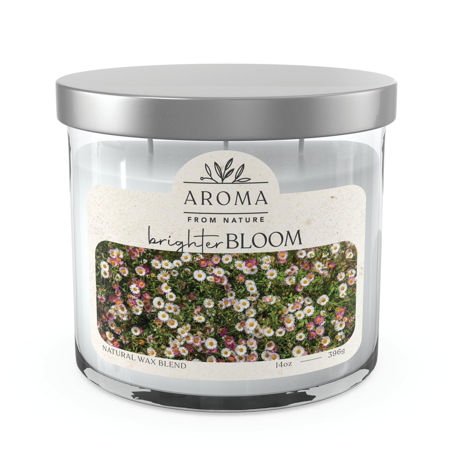 Aroma From Nature - 14 oz Scented Wax - Brighter Bloom