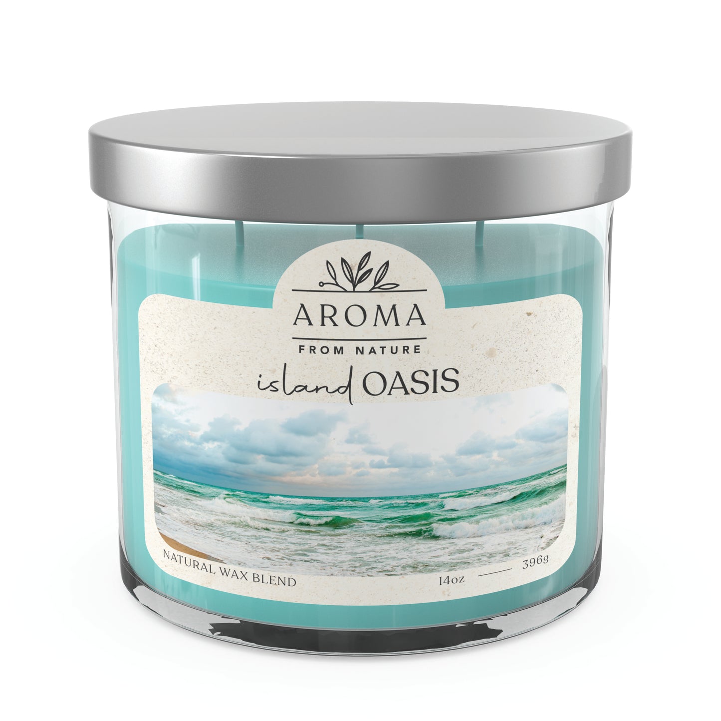 Aroma From Nature - 14 oz Scented Wax - Island Oasis