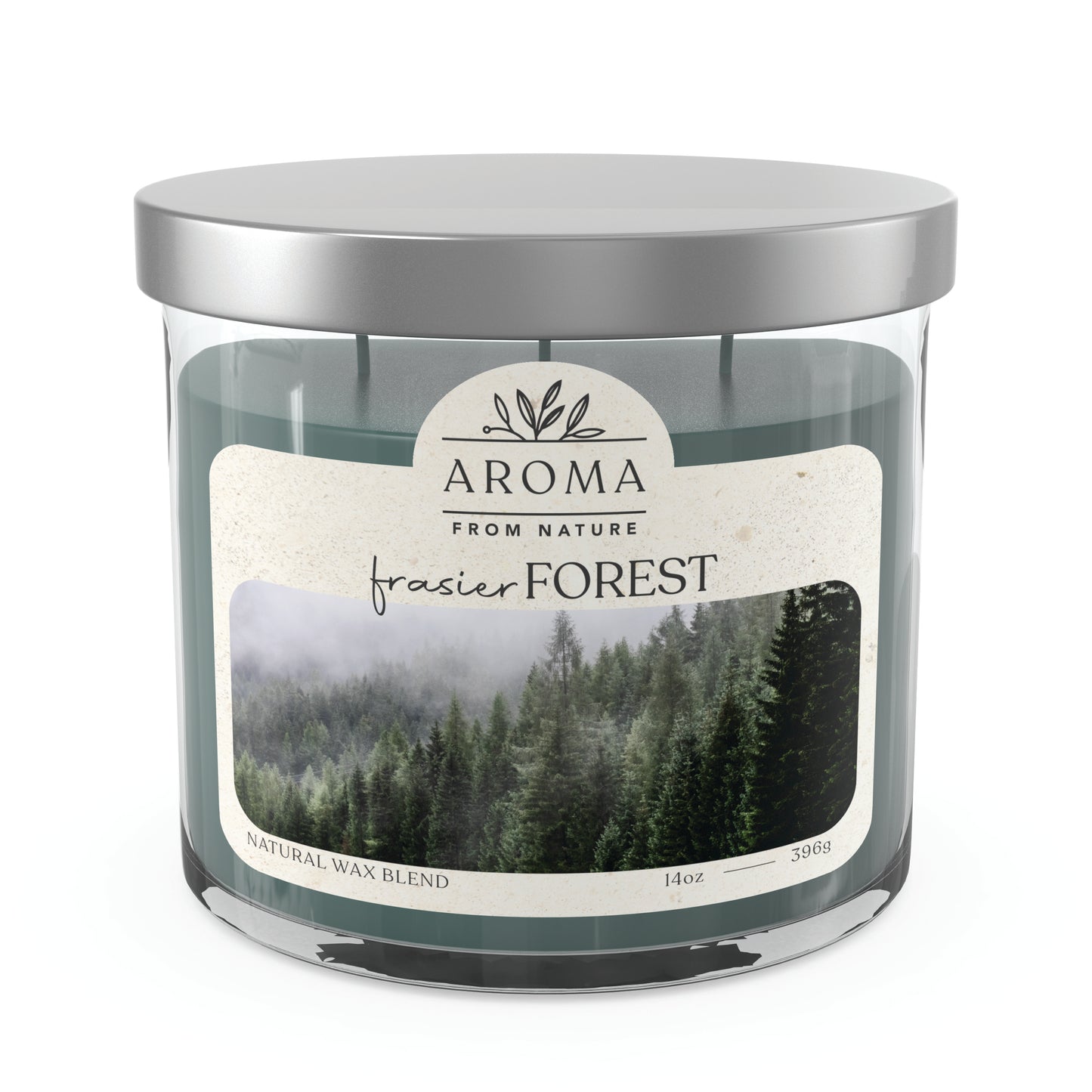 Aroma From Nature - 14 oz Scented Wax - Frasier Forest