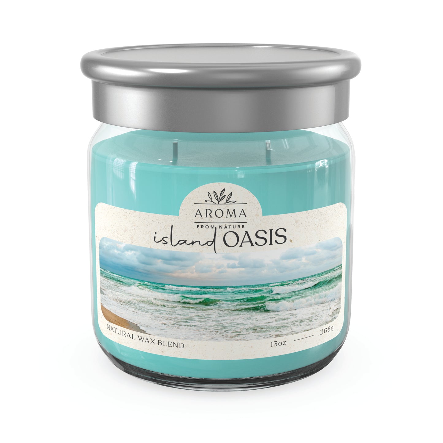 Aroma From Nature - 13 oz Scented Wax - Island Oasis