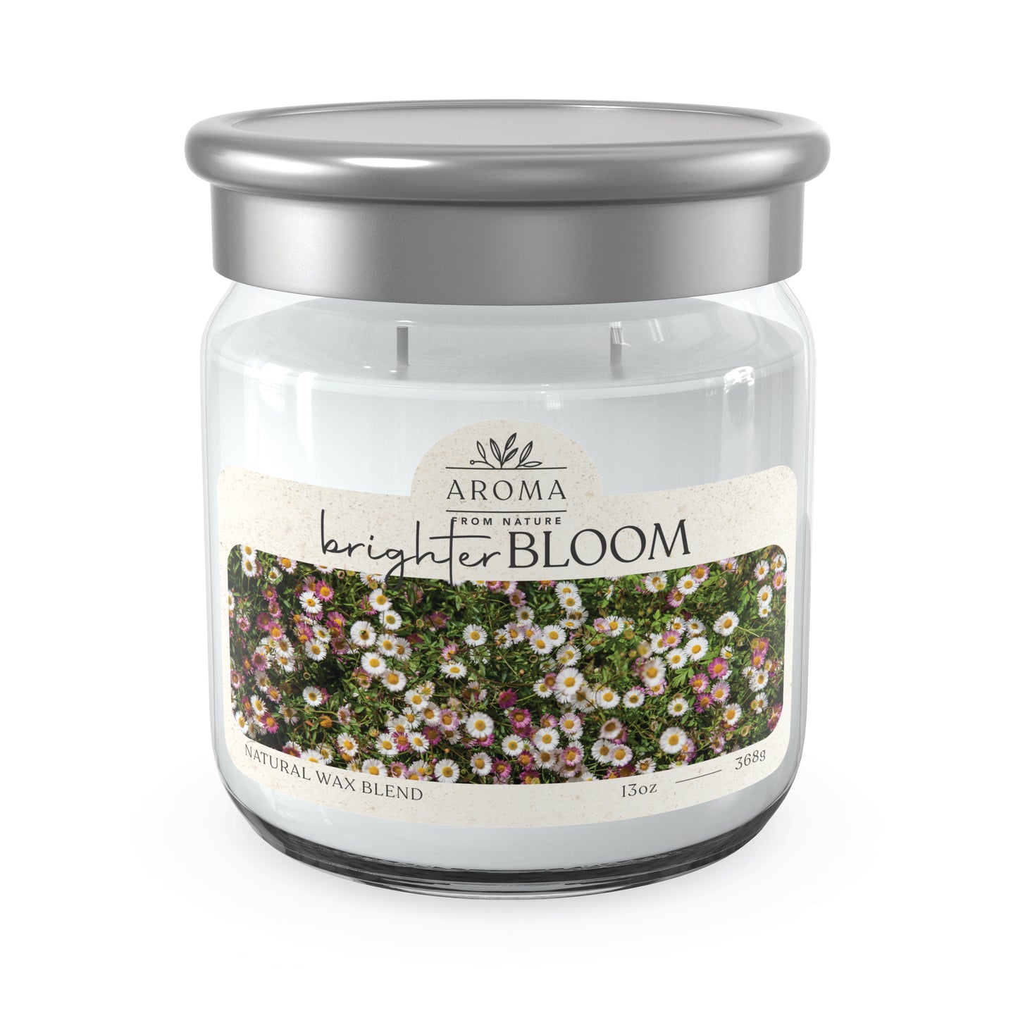 Aroma From Nature - 13 oz Scented Wax - Brighter Bloom